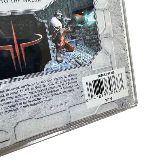 Quake III Arena (1999) PC Video Game - with key code PreOwned - Picture 3 of 6